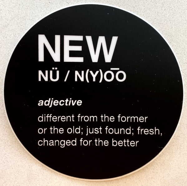 New Definition Sticker
